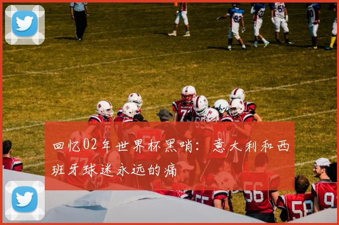 回忆02年世界杯黑哨:意大利和西班牙球迷永远的痛